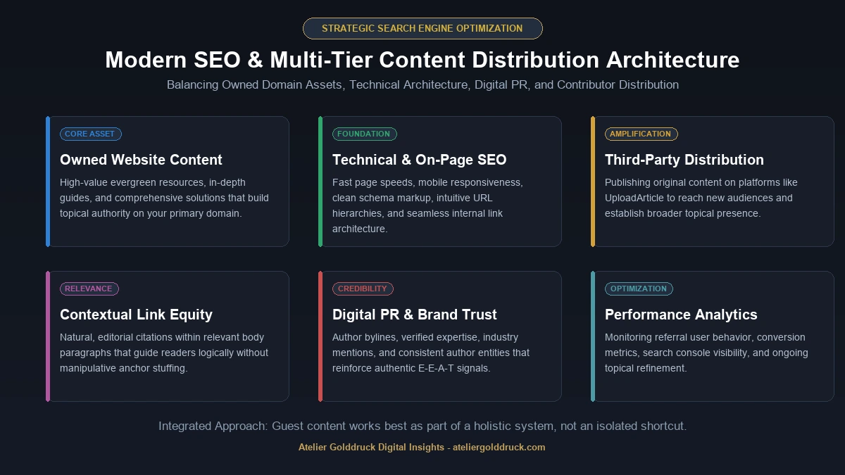 Modern Multi-Layer SEO Strategy & Content Distribution Architecture